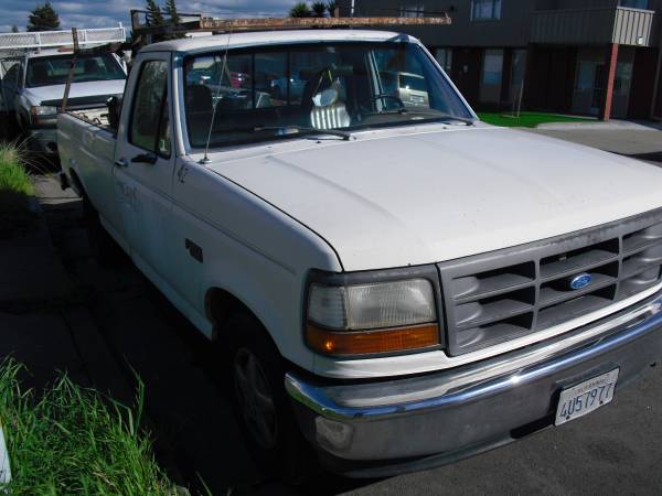 1993 Ford F150 5 0 w/lumber rack for sale in Hayward, CA – photo 2