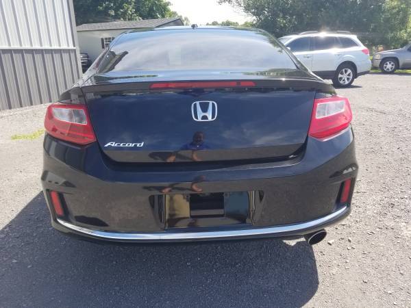 2013 Honda Accord EX-L 104k blacked out coupe!! Hot😎🔥 - cars &... for sale in Jordan, NY – photo 2