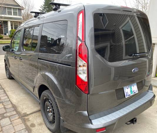10k miles 2019 Ford Transit Connect Titanium Passenger Wagon LWB for sale in Portland, OR – photo 4