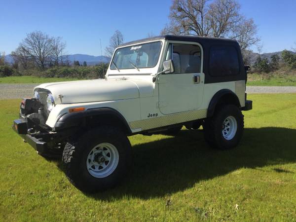 1986 CJ-7 Laredo Jeep for sale in Grants Pass, OR