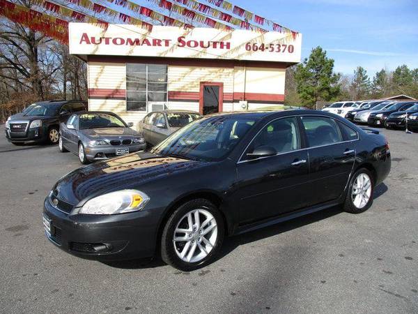 2013 *Chevrolet* *Impala* *4dr Sedan LTZ* BLACK for sale in ALABASTER, AL