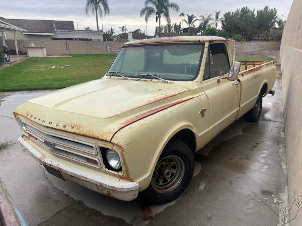 1967 c10 original paint long bed not short truck for sale in Fountain Valley, CA – photo 3