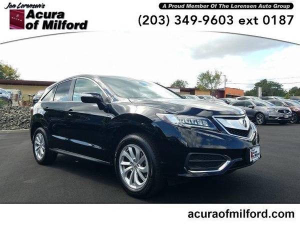 2017 Acura RDX SUV AWD w/Technology Pkg (Crystal Black Pearl) for sale in Milford, CT