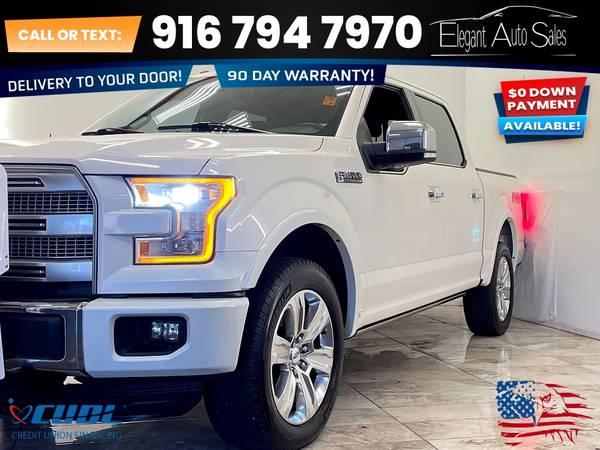 2015 Ford F-150 PLATINUMF150 F 150 98, 000 LOW MILES - cars & for sale in Rancho Cordova, CA – photo 3