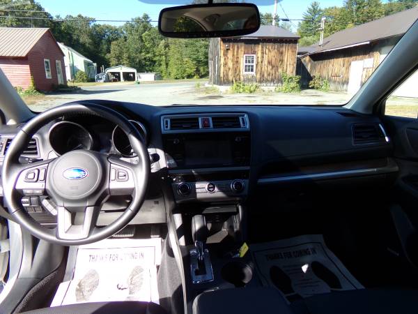 Subaru 17 Legacy Limited 19K Auto Leather Sunroof Remote Car Starter for sale in vernon, MA – photo 13