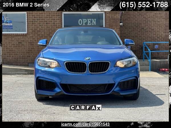 2016 BMW 2 Series 2dr Conv 228i RWD - - by dealer for sale in Murfreesboro, TN – photo 2