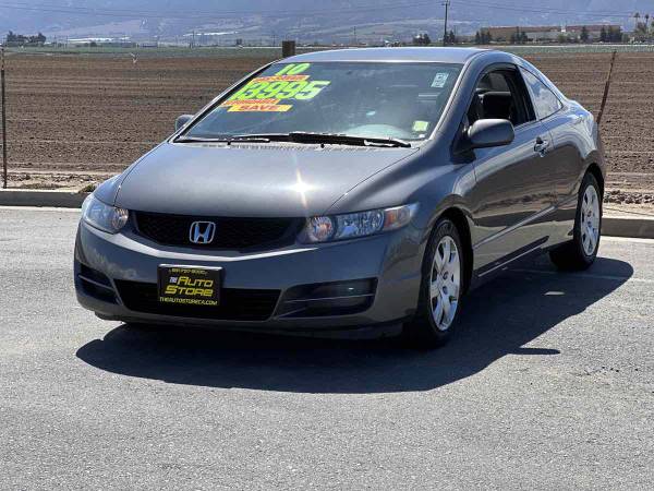 2010 Honda Civic Cpe LX coupe Gray - - by dealer for sale in Salinas, CA – photo 2
