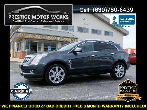 2010 Cadillac SRX 103K MILES! CLEAN CARFAX! WE FINANCE! CERTIFIED! for sale in Naperville, IL