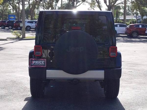2014 Jeep Wrangler Unlimited Sahara 4x4 4WD Four Wheel SKU:EL208469... for sale in Greenacres, FL – photo 8