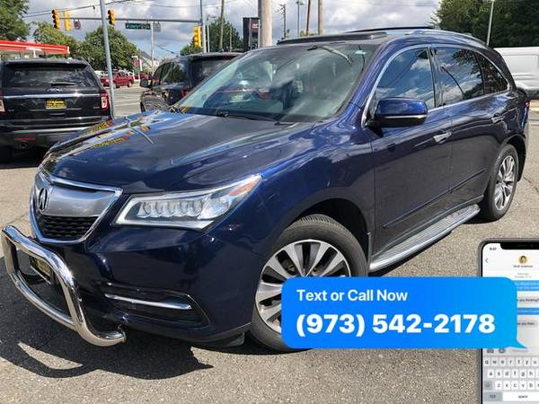 2014 Acura MDX SH-AWD 6-Spd AT w/Tech Package - Buy-Here-Pay-Here! for sale in Paterson, NJ