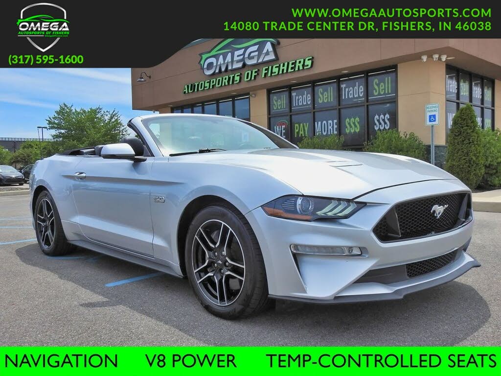 2019 Ford Mustang GT Premium Convertible RWD for sale in Fishers, IN
