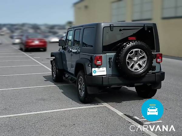 2014 Jeep Wrangler Unlimited Rubicon Sport Utility 4D suv Gray - -... for sale in Austin, TX – photo 8