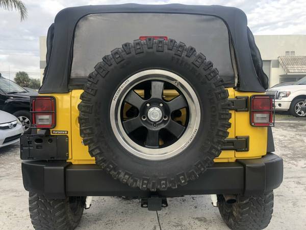 2008 *Jeep* *Wrangler* *4WD 2dr X* Detonator Yellow for sale in Fort Lauderdale, FL – photo 6