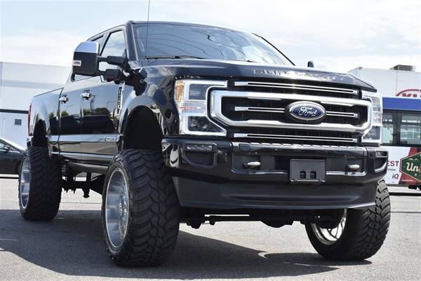 2021 FORD F350 PLATINUM FX4 LIFTED DIESEL 24 WHEELS 38 MTs 4X4 for sale in Gresham, OR – photo 7