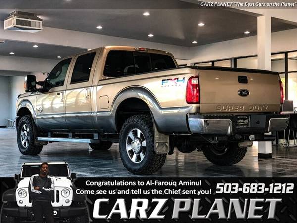 2011 Ford F-350 4x4 Super Duty Lariat DIESEL TRUCK 4WD FORD F350 88K T for sale in Gladstone, OR – photo 9