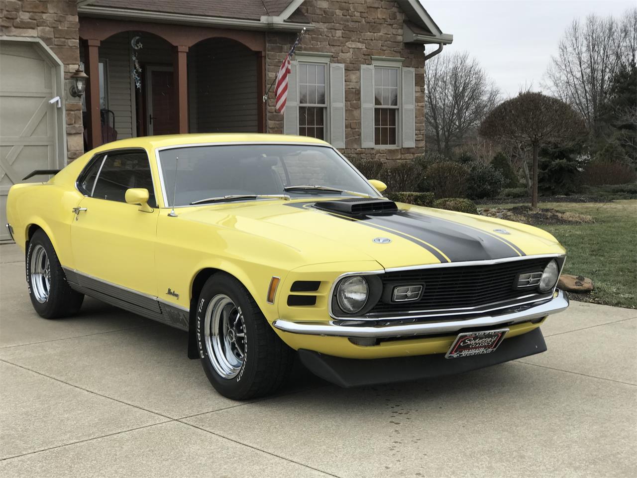 1970 Mustang Mach 1 White