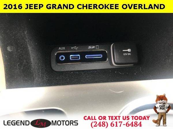 2016 Jeep Grand Cherokee Overland for sale in Waterford, MI – photo 22