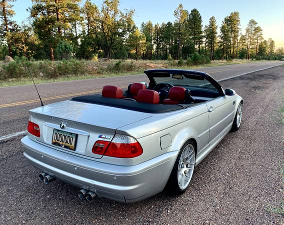 2005 BMW M3 6-speed e46 convertible 75k Low Miles COLLECTORS CAR for sale in Peoria, AZ – photo 8