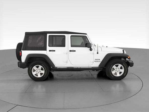 2017 Jeep Wrangler Unlimited Sport SUV 4D suv White - FINANCE ONLINE... for sale in Champlin, MN – photo 13