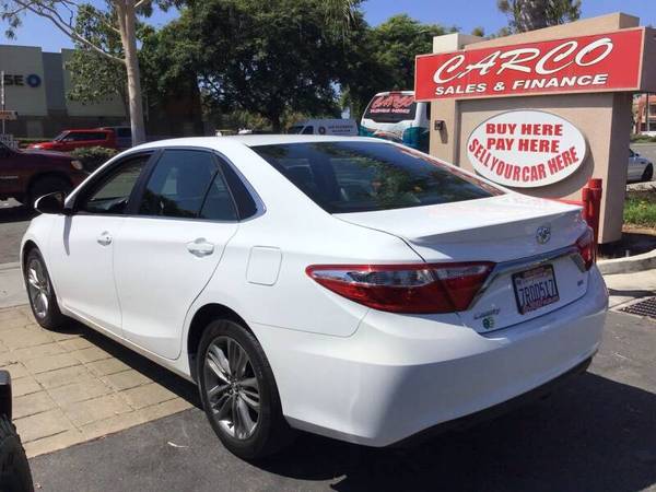2016 Toyota Camry SE MODEL! GAS SAVER! GREAT PRICE POINT! MUST SEE!!!! for sale in Chula vista, CA – photo 6
