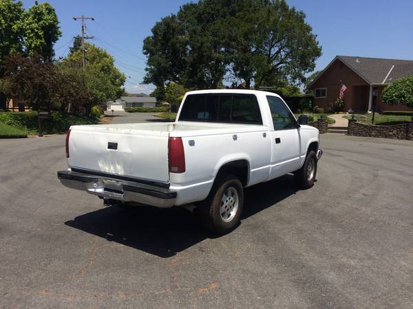 89 Chevy K1500 heavy half ton for sale in Petaluma , CA