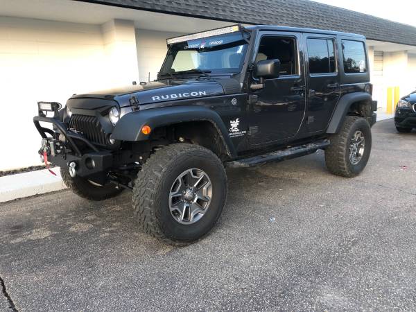 2016 JEEP WRANGLER UNLIMITED RUBICON 4X4 LIFTED ( NC JEEP CLEAN CARFAX for sale in Raleigh, NC – photo 9