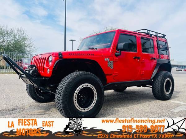 2015 Jeep Wrangler Unlimited Rubicon 4WD - - by dealer for sale in El Paso, TX