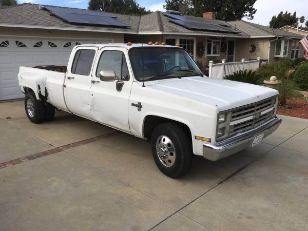 1988 Chevy 1 ton Silverado 3x3 - cars & trucks - by owner - vehicle... for sale in North Hollywood, CA – photo 3