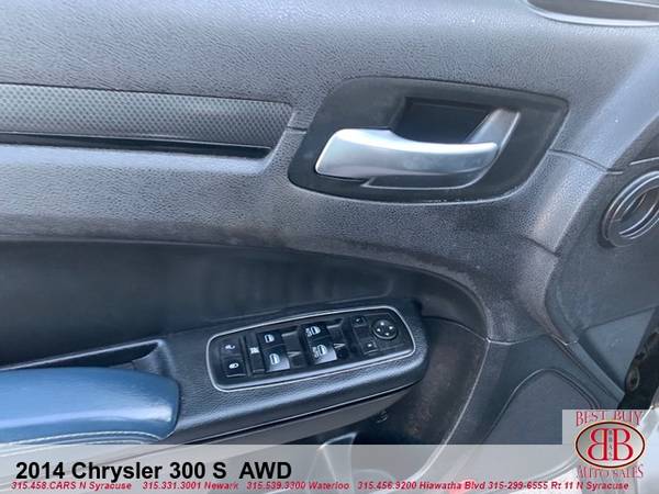 2014 CHRYSLER 300 S AWD! FULLY LOADED! PANO SUNROOF! BLUE LEATHER! for sale in Syracuse, NY – photo 17