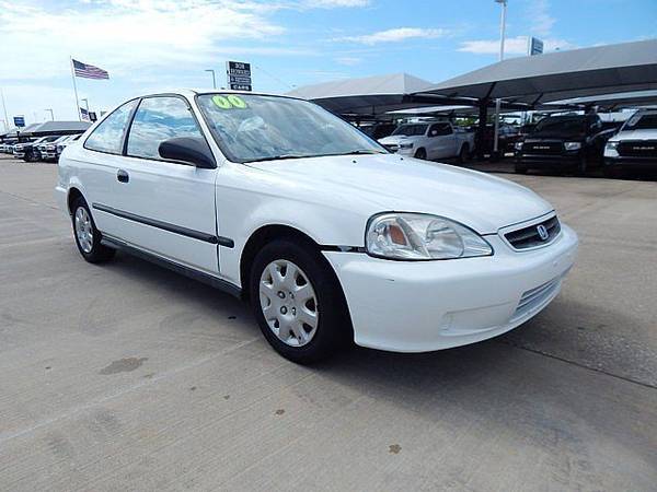 2000 Honda Civic Taffeta White Awesome value! for sale in Edmond, OK – photo 3