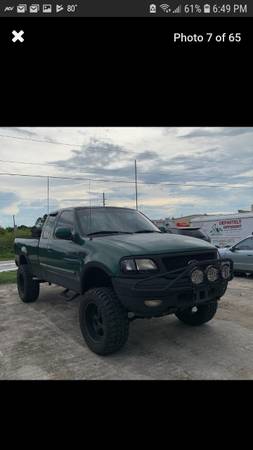 1999 f150 lifted 35 cold ac for sale in TAMPA, FL – photo 4