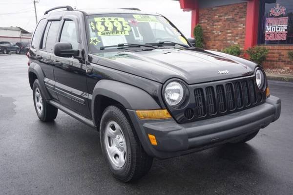 2007 JEEP LIBERTY SPORT 4X4 LOW MILES EXTRA CLEAN - cars & for sale in Louisville, KY