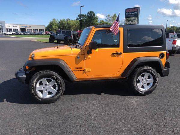 2012 Jeep Wrangler Sport 4x4 2dr SUV - EVERYONE IS APPROVED! for sale in Rockford, MI – photo 3