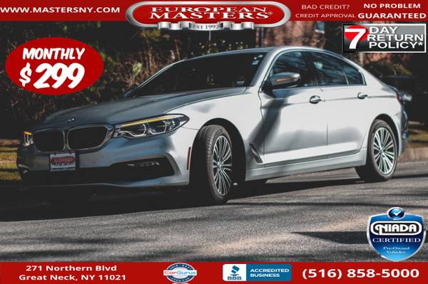 2017 BMW 540i xDrive - - by dealer - vehicle for sale in Great Neck, NY