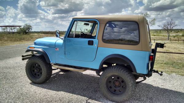 1985 Jeep CJ 7 for sale in SAN ANGELO, TX – photo 3