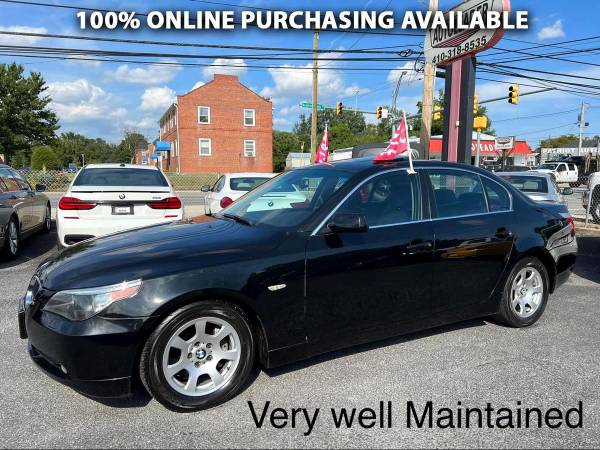 2004 BMW 5 Series 525i 4dr Sdn - 100s of Positive Customer Reviews for sale in Baltimore, MD