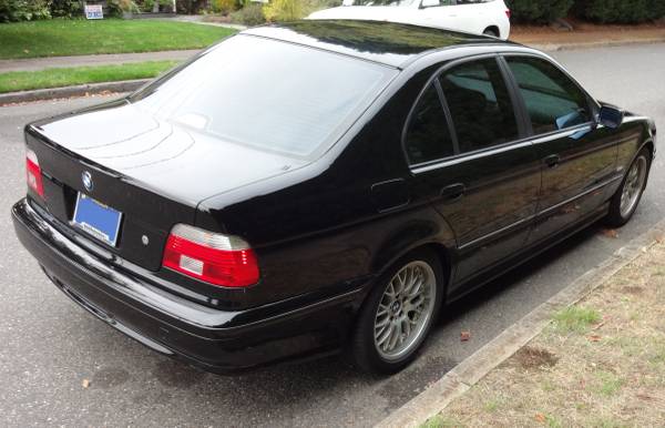 E39 2001 BMW 530i Sport 4-door with rare manual - - by for sale in Portland, WA – photo 6