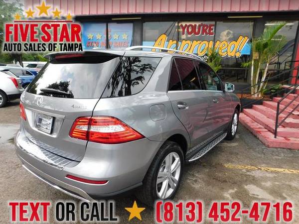 2012 Mercedes-Benz ML350 ML350 AS LOW AS 1500 DOWN! W,A,C AS LOW 2.9% for sale in TAMPA, FL – photo 8