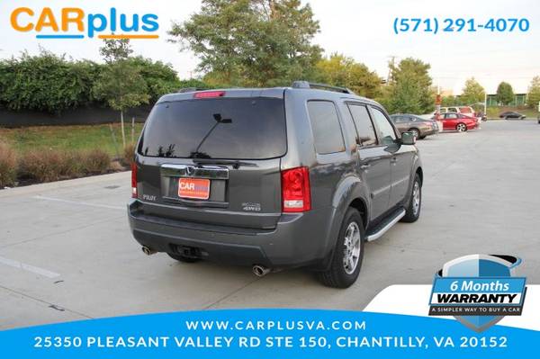 2011 Honda Pilot Touring suv Polished Metal Metallic for sale in CHANTILLY, District Of Columbia – photo 8