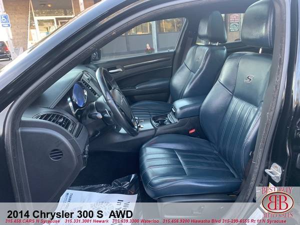 2014 CHRYSLER 300 S AWD! FULLY LOADED! PANO SUNROOF! BLUE LEATHER! for sale in Syracuse, NY – photo 10