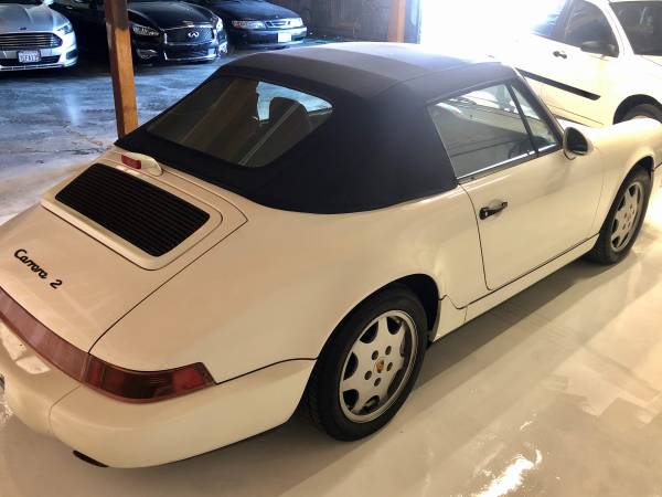 1991 Porsche Carrera 2 Cabriolet w/ Low Low Miles! Well Taken Care Of for sale in San Rafael, CA – photo 7
