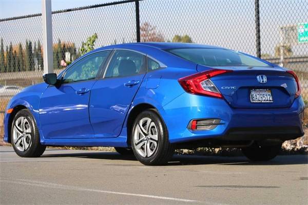 2017 Honda Civic LX sedan Blue - cars & trucks - by dealer - vehicle... for sale in Milpitas, CA – photo 8