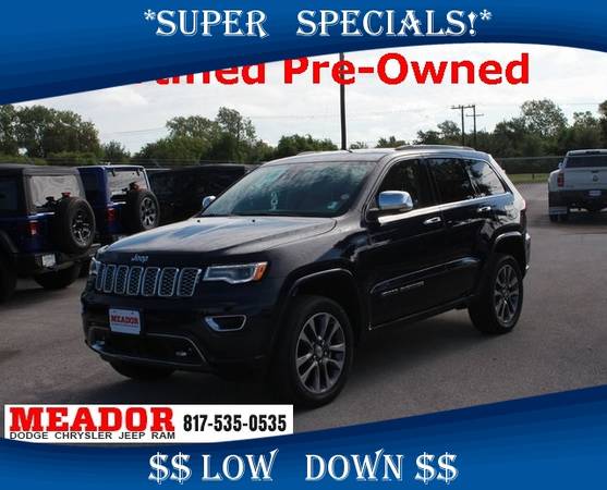2017 Jeep Grand Cherokee Overland - Ask About Our Special Pricing! for sale in Burleson, TX