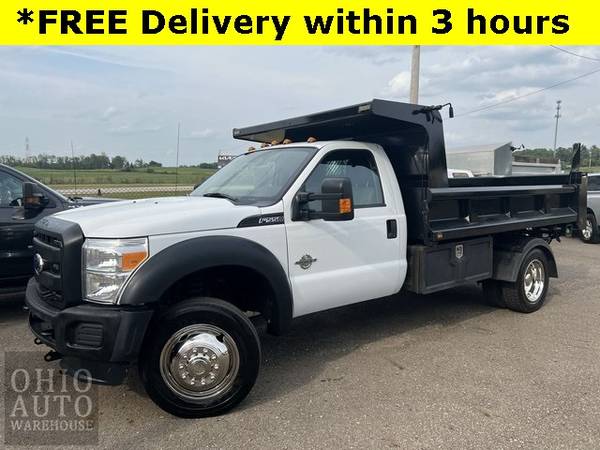 2011 Ford Super Duty F-550 DRW XL 4x4 Dump Bed Snow Plow Powerstroke for sale in Canton, WV – photo 11