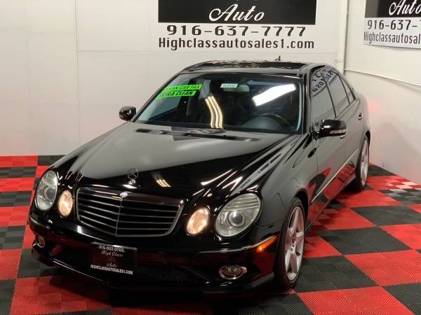 2009 MERCEDES E350 AMG LOADED!! BLACK/BLACK for sale in MATHER, CA – photo 7