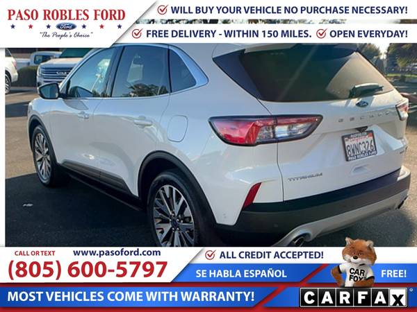 2021 Ford Escape Titanium Hybrid - - by dealer for sale in Paso robles , CA – photo 6