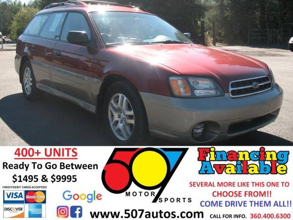 2002 Subaru Legacy Wagon 5dr Outback Man. - cars & trucks - by... for sale in Roy, WA