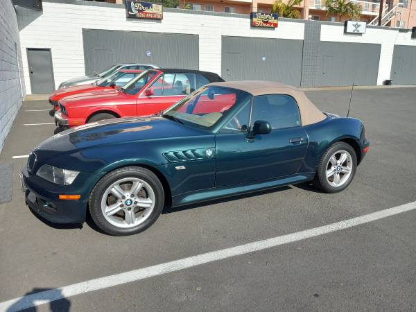 2000 BMW Z3 M Series Roadster Boston Green/Tan leather Interior for sale in West Covina, CA – photo 12