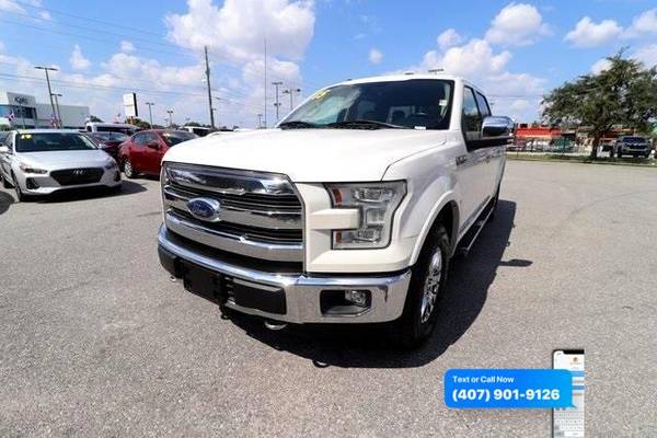 2015 Ford F-150 F150 F 150 Lariat SuperCrew 6.5-ft. Bed 4WD - cars &... for sale in Orlando, FL – photo 3