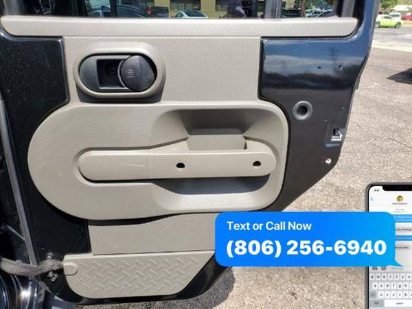 2010 Jeep Wrangler Unlimited Rubicon 4x4 4dr SUV -GUARANTEED CREDIT... for sale in Lubbock, TX – photo 18